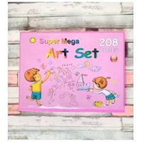 Tomasstore - Set Dibujo Portátil 208 Piezas De Arte Para Niños Kit