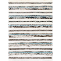 Alfombra Bazhars 190X290 Cm Am Bol 106 Acqua Multi