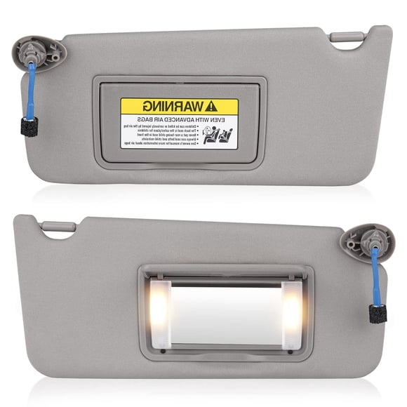 Visera Aeagle para Honda Accord 2008‑2017 gris con luz integrada