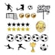 thumbnail image 1 of Decoración Para Tartas De Fútbol, ​​suministros Para Cupcakes, Para Fiestas, Cumpleaños, Día Del Padre, Estilo A, 1 of 5