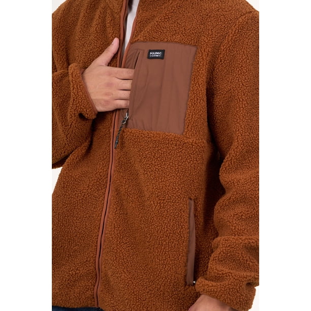 Poleron Polar Sherpa Bonded Con Cierre 8717