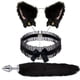 thumbnail image 1 of 3pcs/set Fox Tail Butt Plug & Lace Chocker & Fox Ear Headband Set, Adults Couples Sex Toys, 1 of 2