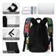 thumbnail image 5 of La Tropa Goofy-theme Backpack, Campus style schoolbag Bookbag with Adjustable Shoulder Straps And Large Zip Compartment, Unisex Travel Bags.42x30x15cm, 5 of 6
