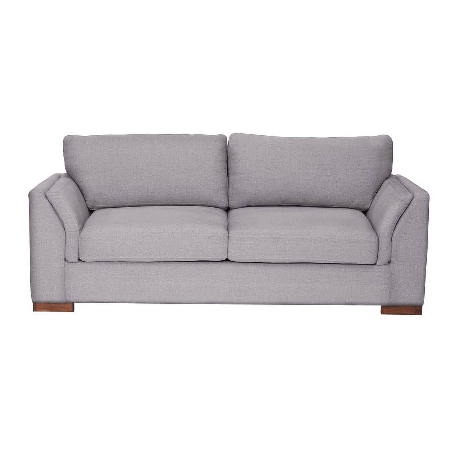 Latam Home - Sofa Cama Milan 2pl Con Resortes Pocket Lino Gris Claro