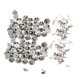 thumbnail image 1 of 100 Juegos Badge Hat Pin Metal Tie Back Lapel Butterfly Broche Sujetadores Plata, 1 of 5