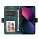 thumbnail image 5 of Carcasa FOXDOCK OPPO A5 Pro de cuero PU, diseño acolchado clásico, protección contra caídas y rayones, 5 of 5
