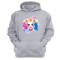 Genérico - Polerón Canguro Harley Gris Claro Talla Xs Unisex