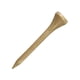 thumbnail image 2 of Camiseta de golf PrideSports PRIDE GOLF TEE, bolsa de 50 unidades, natural, 2 of 9
