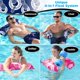 thumbnail image 3 of Hamaca de piscina Aqua LEISURE Waterlife 4 en 1, paquete de 2 unidades, azul marino/rosa, 3 of 6