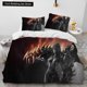 thumbnail image 1 of Lost ARK Game Gamer Cartoon Comforter Bedding Set,Duvet Cover Bed Set Quilt Cover Pillowcase,king Size Bedding Set Kids Bed Sheets, 1 of 5