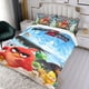thumbnail image 3 of Pájaros Enojados Conjunto de sábanas temático, trío de piezas, cómodo y amigable con la piel, diseño único, regalo de decoración para el hogar para familiares, amigos y fans,140cm *210cm, 3 of 6