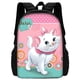 thumbnail image 1 of 3 pcs set Cartoon Maries Cat Child School Backpack with Lunch Bags ,Pencil Bags ,Cartoon School Bags for Boys Girls Best Gift, 1 of 3