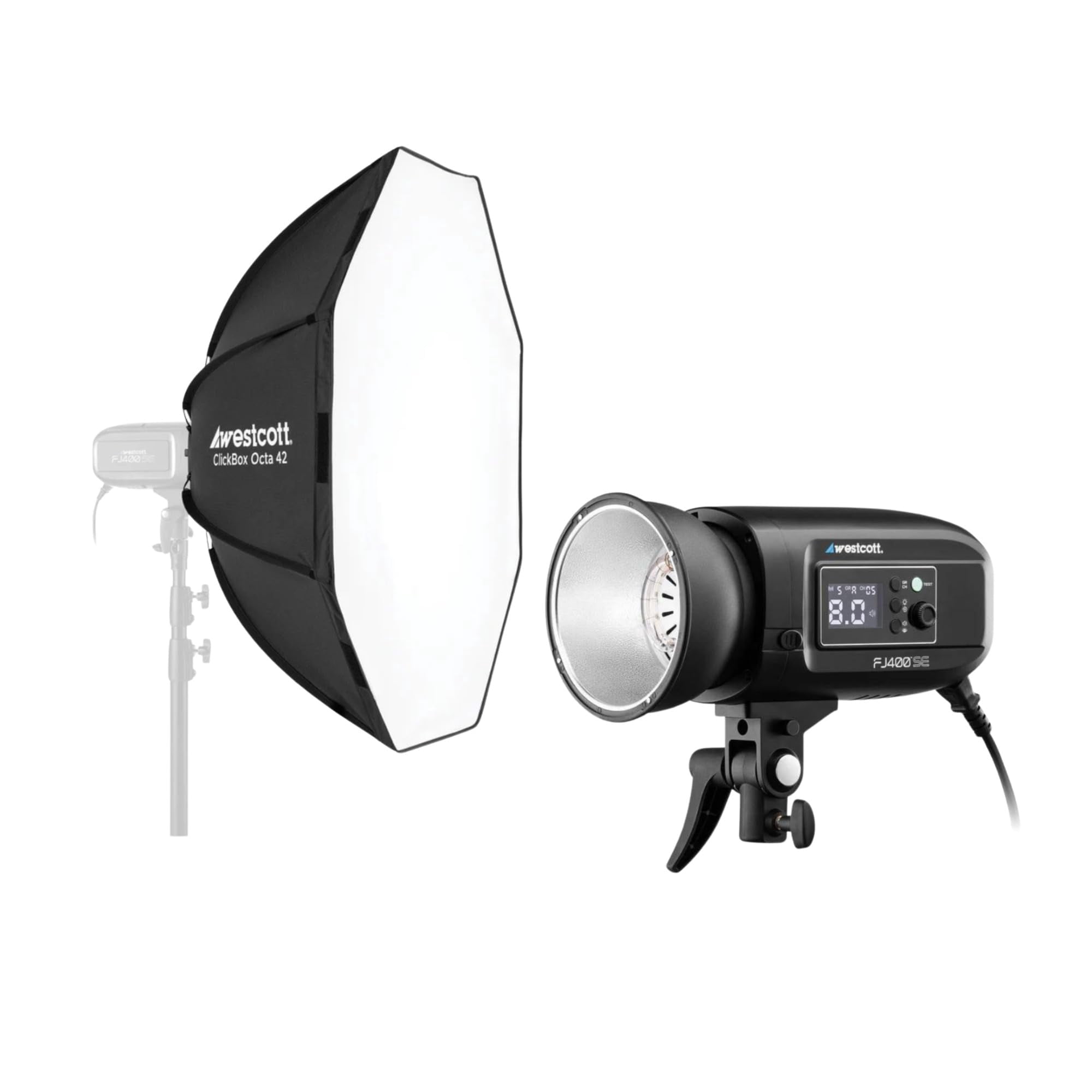 Estudio Strobe Westcott Fj400-se De 400 W Con Clickbox Octa 42