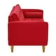 thumbnail image 5 of Sofa Retro 2c Felpa 04 Rojo, 5 of 6
