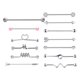 thumbnail image 3 of Pendientes Industriales Con Pesas De Acero Inoxidable, 3 of 5