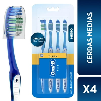 Cepillo De Dientes Medio 4 Un Oral-B