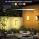 thumbnail image 3 of Aplique de pared LED rosykite 15W 5CCT 2 unidades para exteriores, 3 of 9