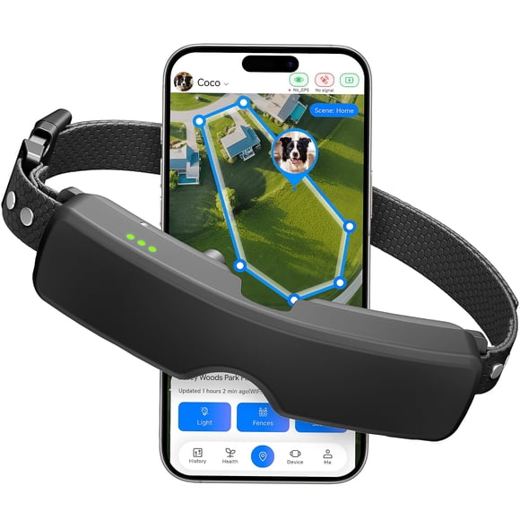 Cerca GPS para perros Thereye con control inalámbrico vía app
