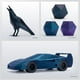 thumbnail image 2 of Filamento para impresora 3D ELEGOO PLA de 1,75 mm Galaxy Peacock Blue, 1 kg, 2 of 3