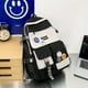 thumbnail image 2 of Preppy Style Colorblock Student Backpack - Large Capacity School & Travel Bag, 2 of 4