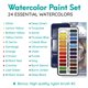 thumbnail image 2 of Set de Pintura Acuarela MozArt Supplies 24 Colores + Pincel, 2 of 8
