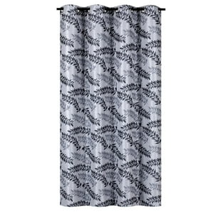 Clems - Cortina Engomada Termica 100% Blackout 140X225 Gris 140X225
