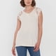 thumbnail image 3 of Polera Mujer Hombros Macramé Ecru Corona, 3 of 5