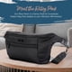 thumbnail image 2 of Bolso Itzy Ritzy con correa ajustable, negro, pequeño, 2 of 9