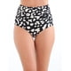 thumbnail image 1 of Bikini calzón pin up drapeado estampado negro Talla L, 1 of 4