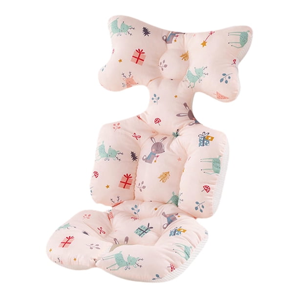 Cojín para Cochecito de Bebé, Alfombrilla para Cochecito de Recién Nacido, Cojín Antideslizante, Almohadillas para Asiento Transpirables, Alfombrilla estilo B