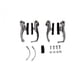 thumbnail image 2 of Set Completo Frenos V-brake De Aluminio Robustos Bicicleta, 2 of 5