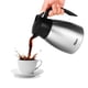 thumbnail image 3 of Jarra térmica para café Tiken de acero inoxidable, 1 L, color plateado, 3 of 4