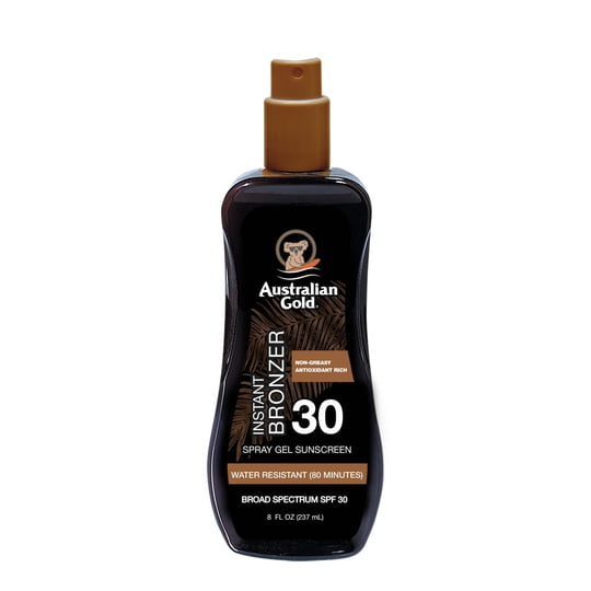 Protector Solar Australian Gold Spray Gel Bronzer Spf 30 237 Ml
