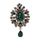 thumbnail image 4 of Broche Pin Accesorios De Estilo Retro Cárdigan Ropa De Regalo Broches De Mujer Alfileres Verde, 4 of 5