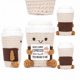 thumbnail image 4 of Set de 2 piezas de crochet Orichane: café y dona de apoyo emocional, 4 of 7