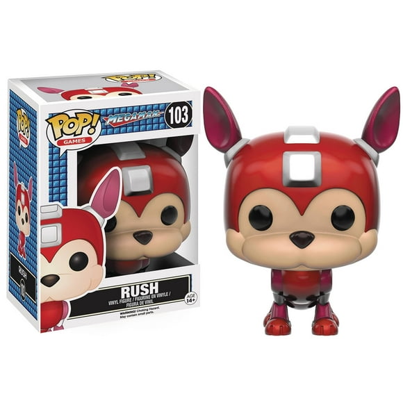 Figura de acción Funko POP Games Mega Man Rush 9,5 cm