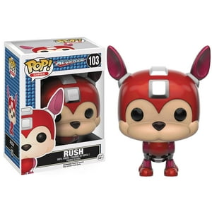 Figura De Acción Funko Pop Games Mega Man Rush 9,5 Cm