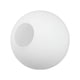 thumbnail image 2 of Lámpara de bola de vidrio esmerilado Pantalla de lámpara Pantalla de lámpara Cubierta de luz colgante Pantalla de luz de techo Redonda para dormitorio 10CM, 2 of 5