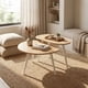 thumbnail image 5 of Juego Mesa De Centro Living Adriana Minimalista Convertible Madera, 5 of 8