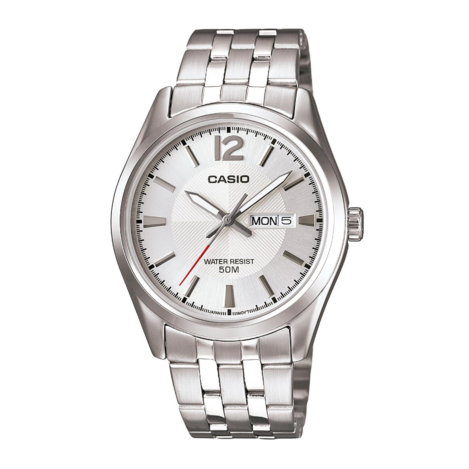 Reloj Casio Mtp-1335d-7avdf Acero Hombre Plateado Plateado