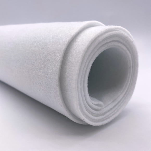 Fieltro Ice Fabrics 183 cm 1,6 mm Blanco Nieve 1 yarda