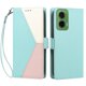 thumbnail image 3 of Funda Cartera para Motorola Moto G35 con Cierre Magnético, Tricolor, Verde, 3 of 6