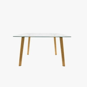 Decoexpress - Mesa De Comedor Cristal 80X80Cm