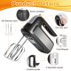 thumbnail image 3 of Batidora de mano Wewymewo 400 W, 5 velocidades, turbo, 5 accesorios, 3 of 7