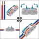 thumbnail image 4 of Conector Adaptador Empalme Rapido Electrico Cables Corriente 2 Tomas multicolor, 4 of 4