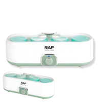 Raf - Maquina Para Hacer Yogurt Casero + 4 Envases 20W R.14405