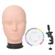 thumbnail image 5 of Cabeza De Maniquí Calva Multifuncional Con Sombrero, Casco Y Gafas, Expositor Sin Maquillaje, 5 of 5