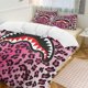 thumbnail image 1 of Fade Pink Red Bape Shake Camo Comforter Set Soft 3 Pcs Twin Bedding Sets Thicken for All Season, 1 of 5