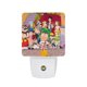 thumbnail image 1 of El Chavo del Ocho Luz nocturna LED con sensor de anochecer a amanecer para dormitorio, baño, pasillo, escaleras - Lámpara LED nocturna de enchufe, 0.5W - 1 pieza, 1 of 6