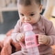 thumbnail image 2 of Botella Sippy Straw Dr. Brown's Milestones de 250 ml, gris y rosa, más de 6 m, 2 of 3